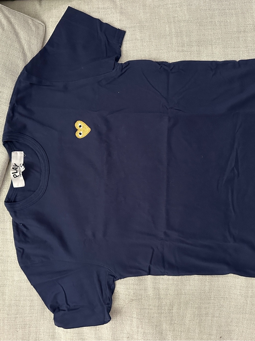 Comme Des Garcons T-shirt - Navy - Mens